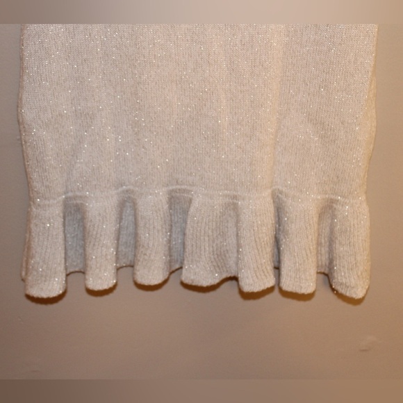 Gymboree Tan and Cream Ruffled Ribbed Knit Casual Dress NWT - Picture 5 of 5